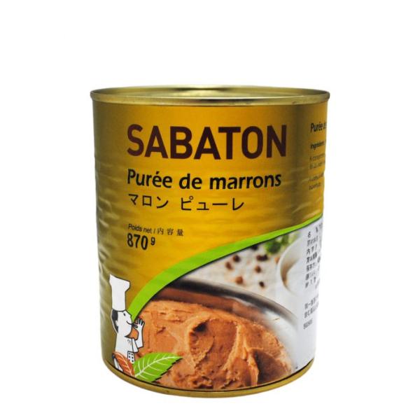 SABATON(サバトン) マロンピューレ (砂糖なし）870g