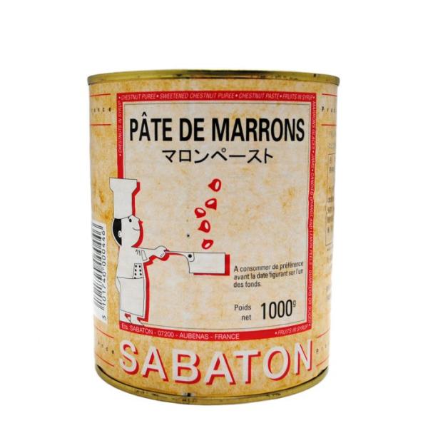 SABATON(サバトン) マロンペースト (天然バニラ、砂糖入り)1kg