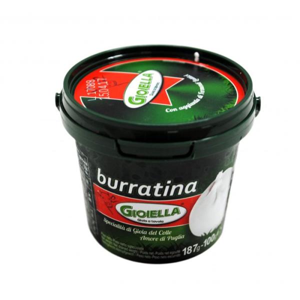 (冷蔵)ブッラータ  BURRATINA 100g 【常温商品と同梱不可】【キャンセル・返品・交換不...