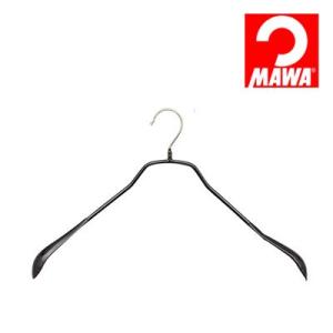 MAWA（マワ）社　マワハンガー 滑ラナイハンガー ボディーフォーム ワイド　＜ブラック＞