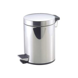 パール金属　ゴミ箱 ペダルペール ステンレス製 5L