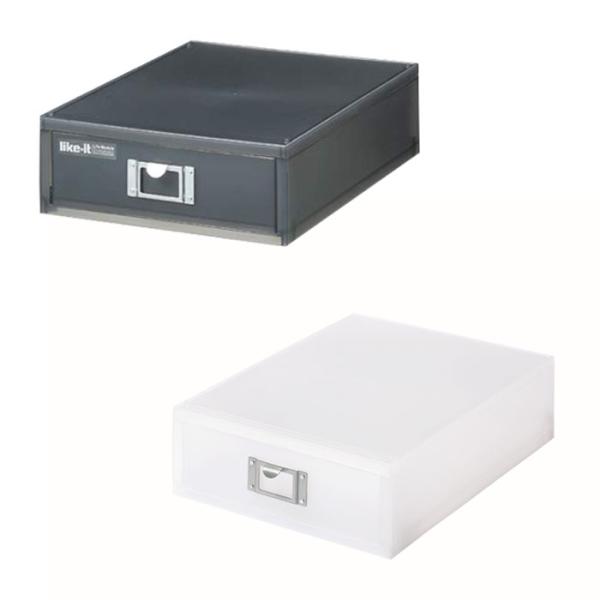 吉川国工業　卓上収納 収納ボックス A4ファイルユニット 縦型 ライフモジュール