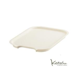 収納ボックスＫａｔａｓｕ（カタス）　フタ　Ｓ用　ホワイト　カラーボックス【1点までメール便可能】