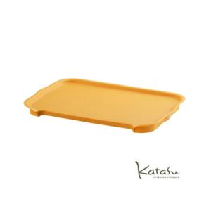 収納ボックスＫａｔａｓｕ（カタス）　フタ　ＭＬ用　イエロー　カラーボックス