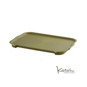 収納ボックスＫａｔａｓｕ（カタス）　フタ　ＭＬ用　グリーン　カラーボックス