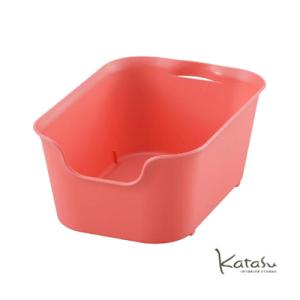 収納ボックスＫａｔａｓｕ（カタス）　ハコ　Ｓ　　ピンク　カラーボックス
