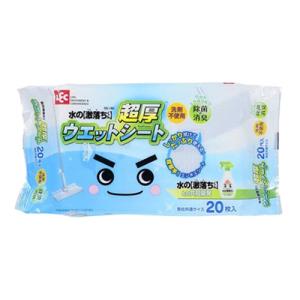 レック/LEC　水の激落ち超厚ウエットシート　10枚入　SS-180