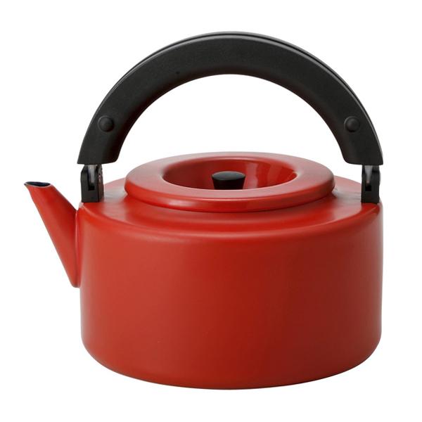 アロー（ Alaw） フラットケトル FK-22 レッド【 やかん　CBジャパン】送料無料