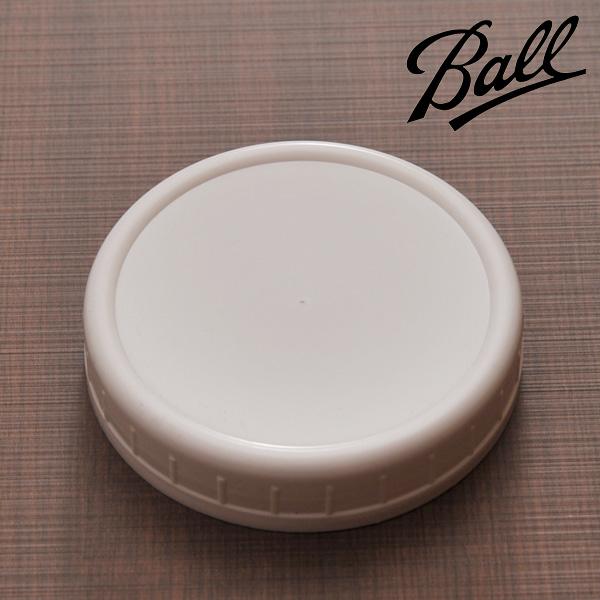 Ball メイソンジャー ワイドマウス用 プラスチック蓋 （37000）