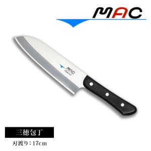 MAC 真久作 三徳包丁 ツバ付き 170mm MSK-65 三徳 包丁 日本製 マック