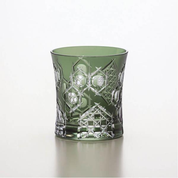 八千代切子 LS19590SCG-C681 タンブラー (亀甲柄きっこうがら)  280ml