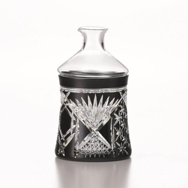 八千代切子 LSB62610SBK-C639 徳利 (飛亀甲柄) 270ml【 酒器 記念品 御祝 ...