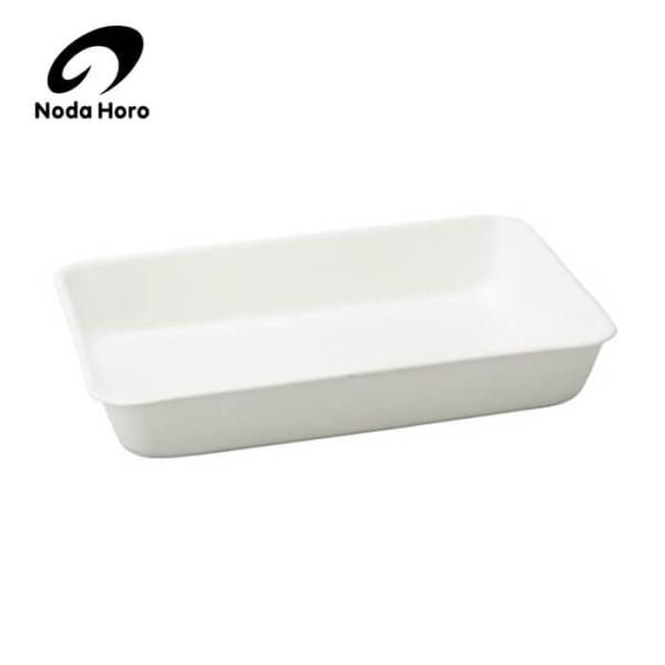 野田ホーロー バット 野田琺瑯 ホワイトバット 8取 全白 ホーロー 容器 ホーロー容器 日本製 N...