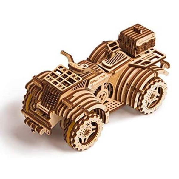 Woodtrick ウッドトリック クワッドバイク 木製3Dパズル Quad Bike