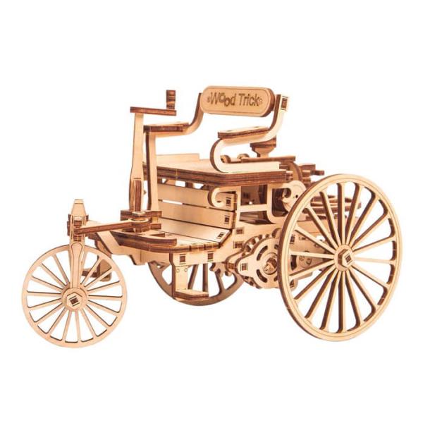 Woodtrick ウッドトリック ファーストカー 木製3Dパズル First car