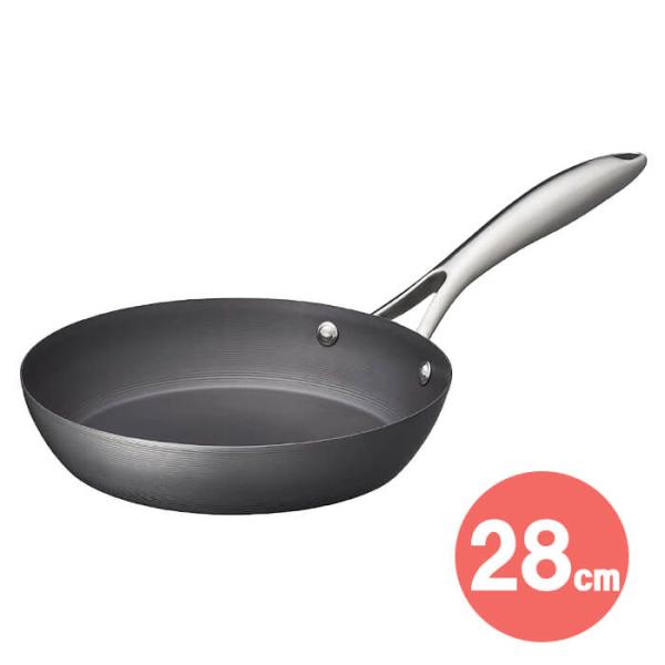 タクラフト スーパー鉄 フライパン 28cm 2003 IH ガス 鉄フライパン 鉄 フライパン 窒...