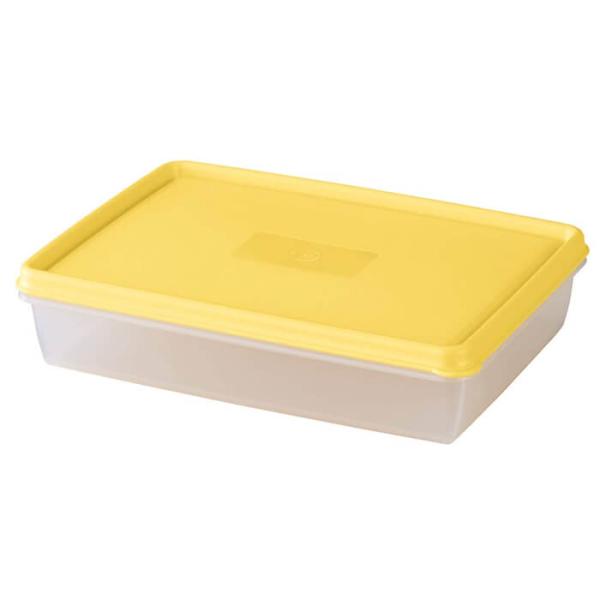 ダロプラスト ランチボックス 1.0L イエロー 保存容器
