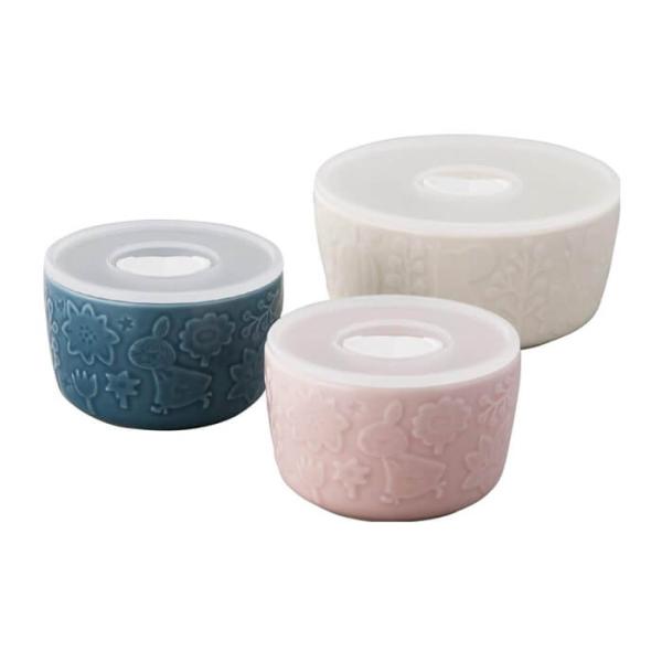 MOOMIN ムーミン レンジ 3点セット (MM3700-82-3) 保存容器