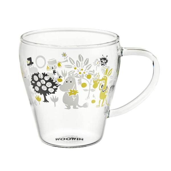 MOOMIN ムーミン 耐熱ガラスマグ ( ムーミン ) (MM3601-815) コップ 食器 マ...