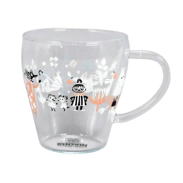 MOOMIN ムーミン 耐熱ガラスマグ ( リトルミィ ) (MM3602-815)  コップ 食器...