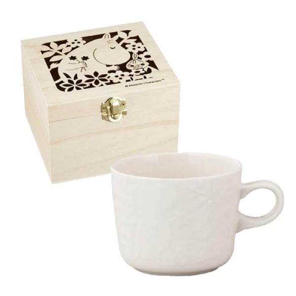 MOOMIN ムーミン 木箱入マグ ( クリーム ) (MM3701-11H) コップ 食器 マグカ...