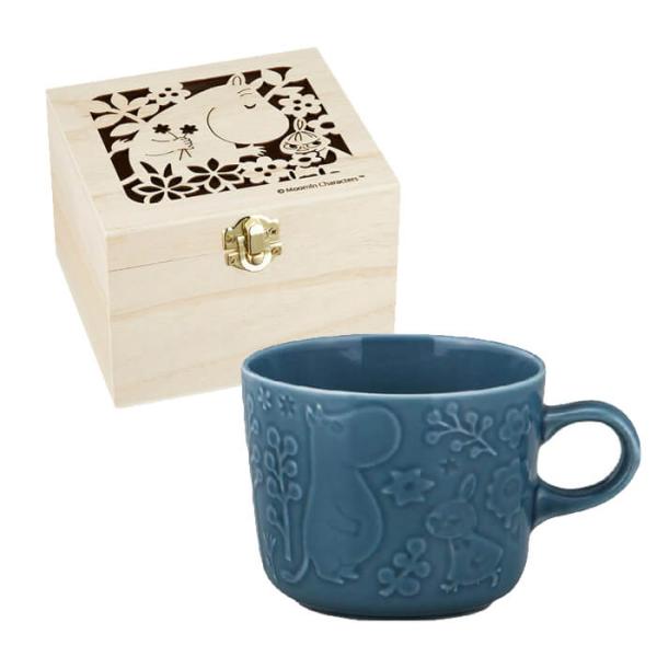 MOOMIN ムーミン 木箱入マグ ( ビリジアン ) (MM3703-11H) コップ 食器 マグ...