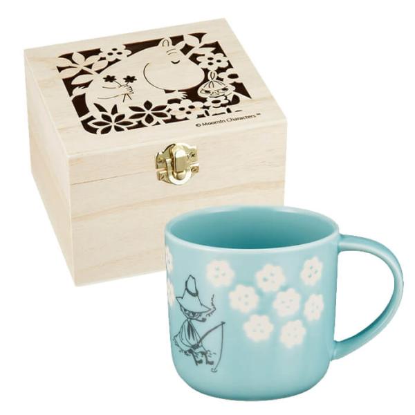 MOOMIN ムーミン 木箱入マグ ( スナフキン ) (MM953-11H) マグカップ 食器