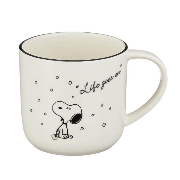 SNOOPY スヌーピー マグ ( ホワイト ) (SN614-11) PEANUTS ( ピーナッ...