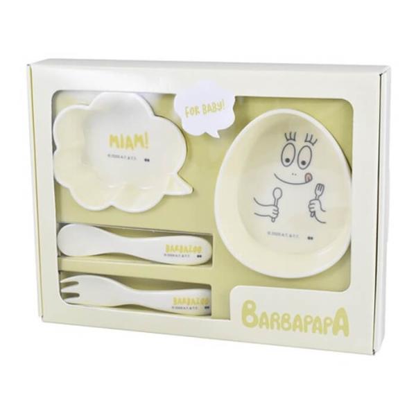 大西賢製販 バーバパパ メラミンセット イエロー BARBAPAPA BPD-1802 BOX入り ...