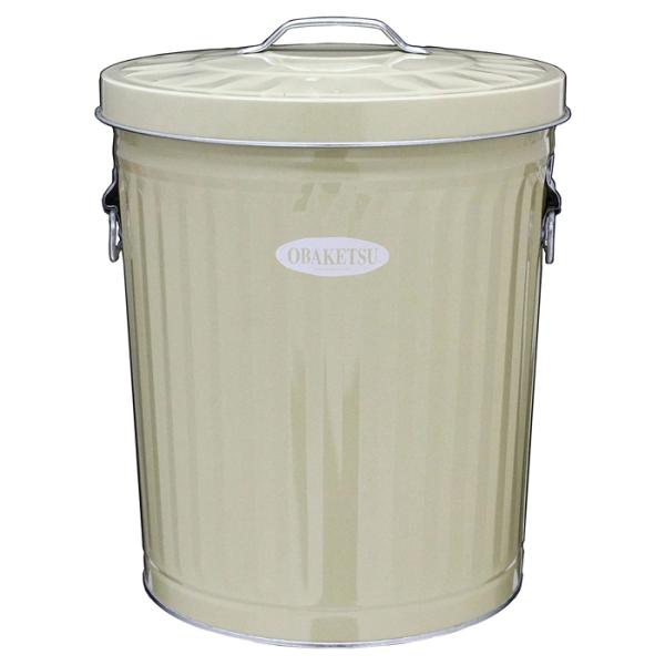 ゴミ箱 オバケツ 日本製 33L CI35 アイボリー【キャンセル・返品不可】【沖縄・北海道・離島・...