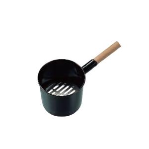 木柄　鉄　ジャンボ火起し（鉄目皿付）　中