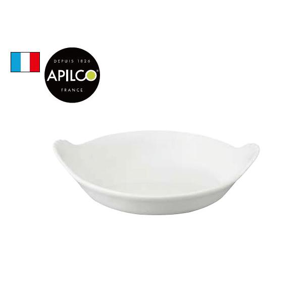アピルコ／キュイジーヌ　オーブンウェア　耳付き　ラウンドディッシュ（２３．５ｃｍ）（PROR８）