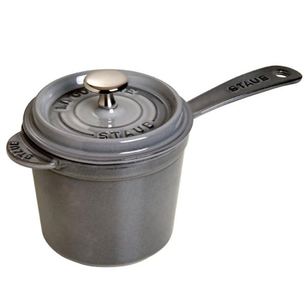 Staub/ストウブ スープポット 14cm 40509-706 グレー（40509-706）＜14...