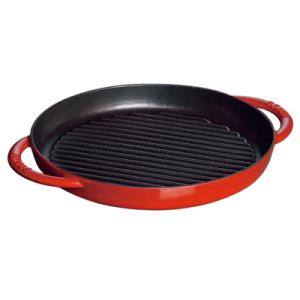 staub ストウブ　ピュアグリル　チェリー　26㎝ Staub（ストウブ） 【BUY2 30%OFF】ストウブ ピュアグリル 26cm