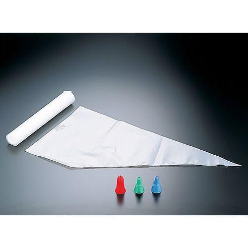 HYGO（ハイゴ） 使い捨て絞リ袋・口金セット （10枚ロール巻・口金3個付）