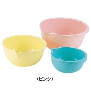 P.P 抗菌片口ボール （目盛付） 大（ピンク）＜大（ピンク）＞