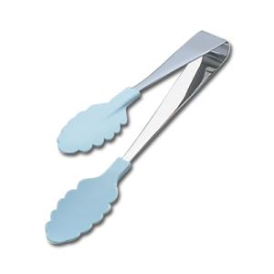 18-0 抗菌 耐熱カラフルトング ＜アイスブルー＞