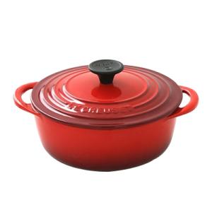 Le Creuset（ル・クルーゼ） ココットロンド18cm チェリーレッド
