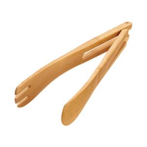 丸十 炭化竹 サーバートング 210mm 送料無料