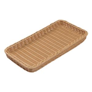 PP ベーカリーバスケット 薄型 30型 BB-4030-IV 400×300×35mm＜アイボリー...