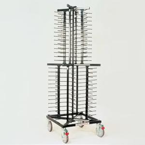 プレートディスペンサー（移動式） ジャックスタック JS104 600×600×H1790mm