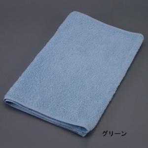 ウォッシュタオル 8160 （1袋・10枚入） 約340×400mm ＜グリーン＞