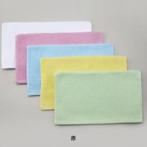 お掃除タオル（12枚入） 340×820mm ＜赤＞