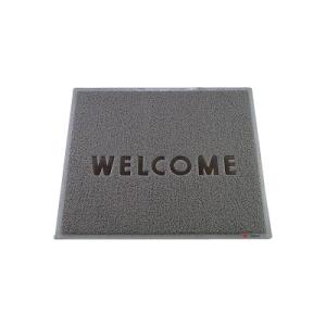 3M 文字入マット WELCOME 900×750mm ＜グレー＞