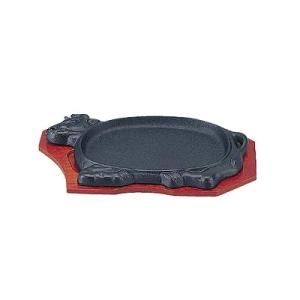 ステーキ皿 鋳鉄製 トキワ ステーキ皿312 アニマル 1-1880-1301 : 料理