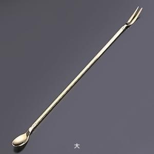 18-10 ブローアム バースプーン （金メッキ） 大 全長320mm