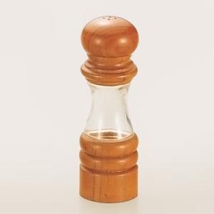 IKEDA クリスタルウッド 6712 塩入れ ソルトシェーカー 直径50×H150mm