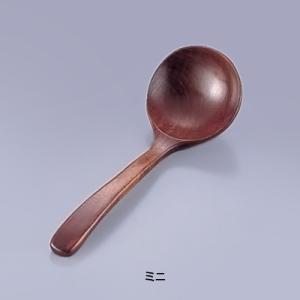 丸十 木製お玉杓子（うるし塗り） ミニ 直径60×180mm 送料無料