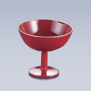 ABS製 盃 朱縁金 C C-32 60c.c.