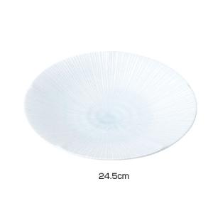 京千段 丸皿 MJ118-314 24.5cm